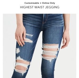 American Eagle High Waist Jegging